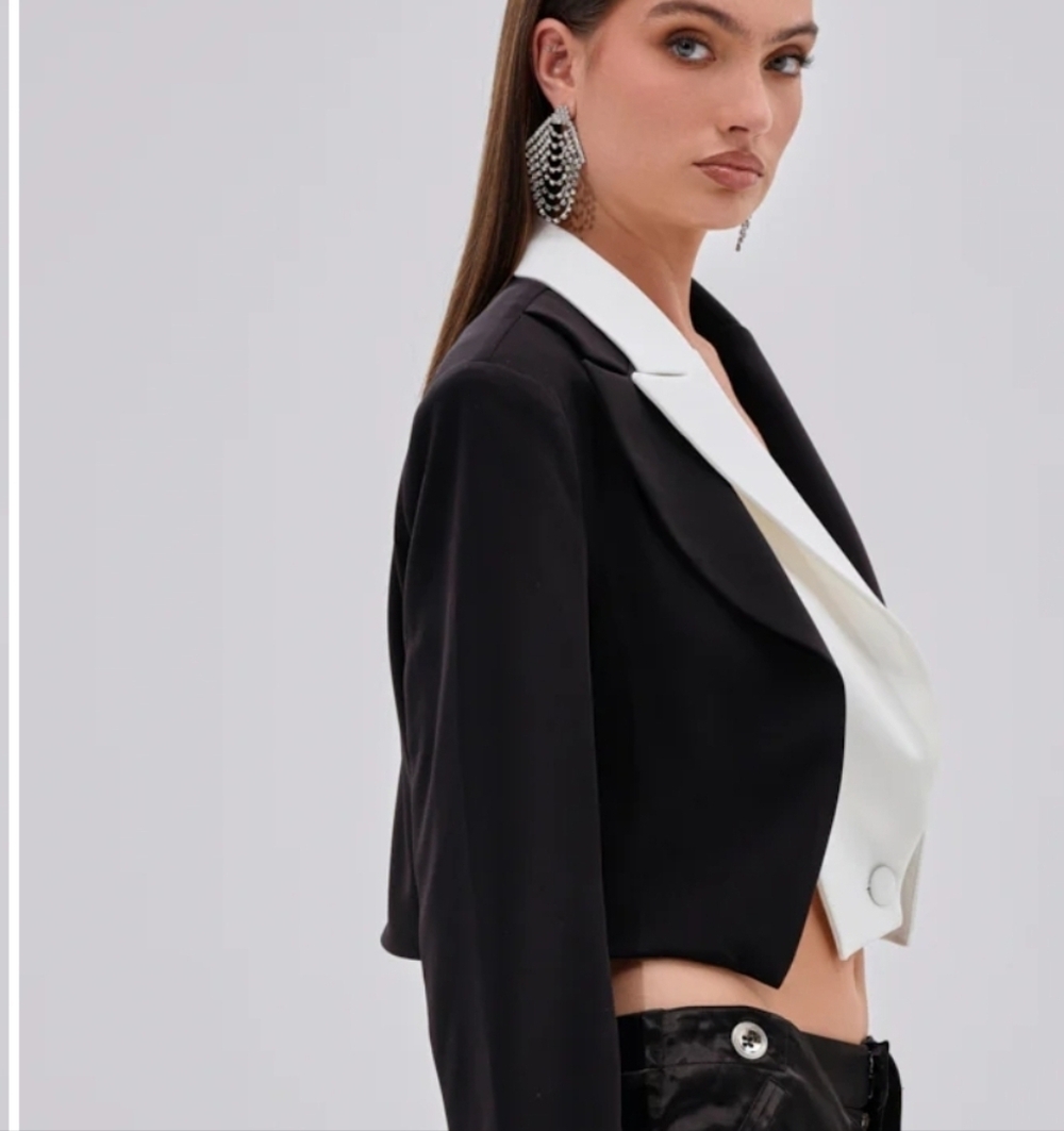 MADE YOU LOOK DOUBLE LAYER BLAZER - 1X - Picture 2 of 7
